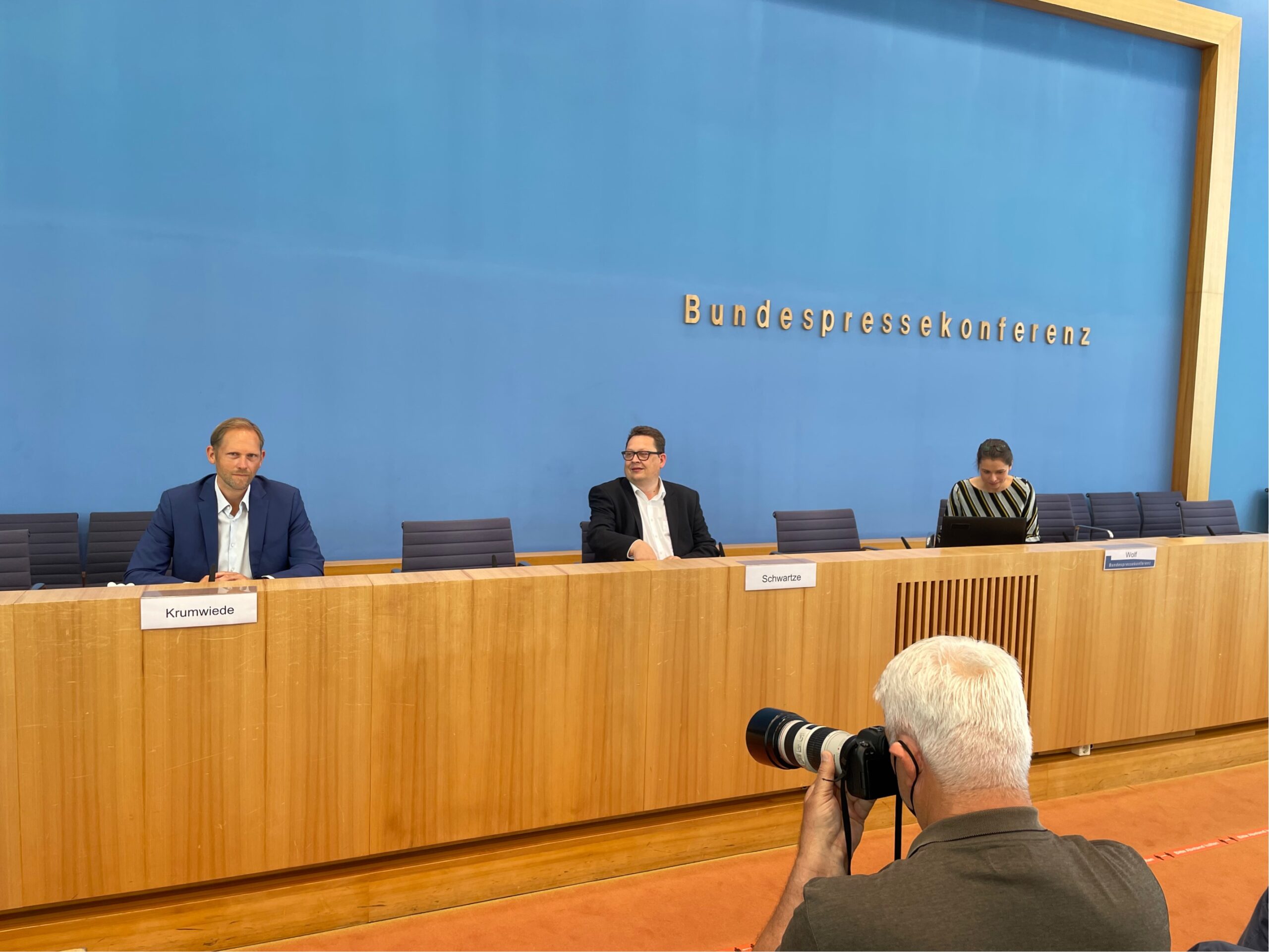 Abbildung Bundespressekonferenz